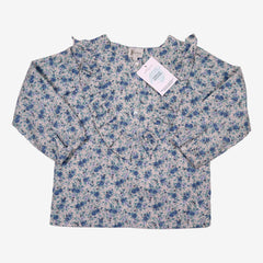 BOBINE 4 ans Blouse fleurs