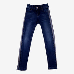 IKKS 5 ans Jean Slim strass bleu