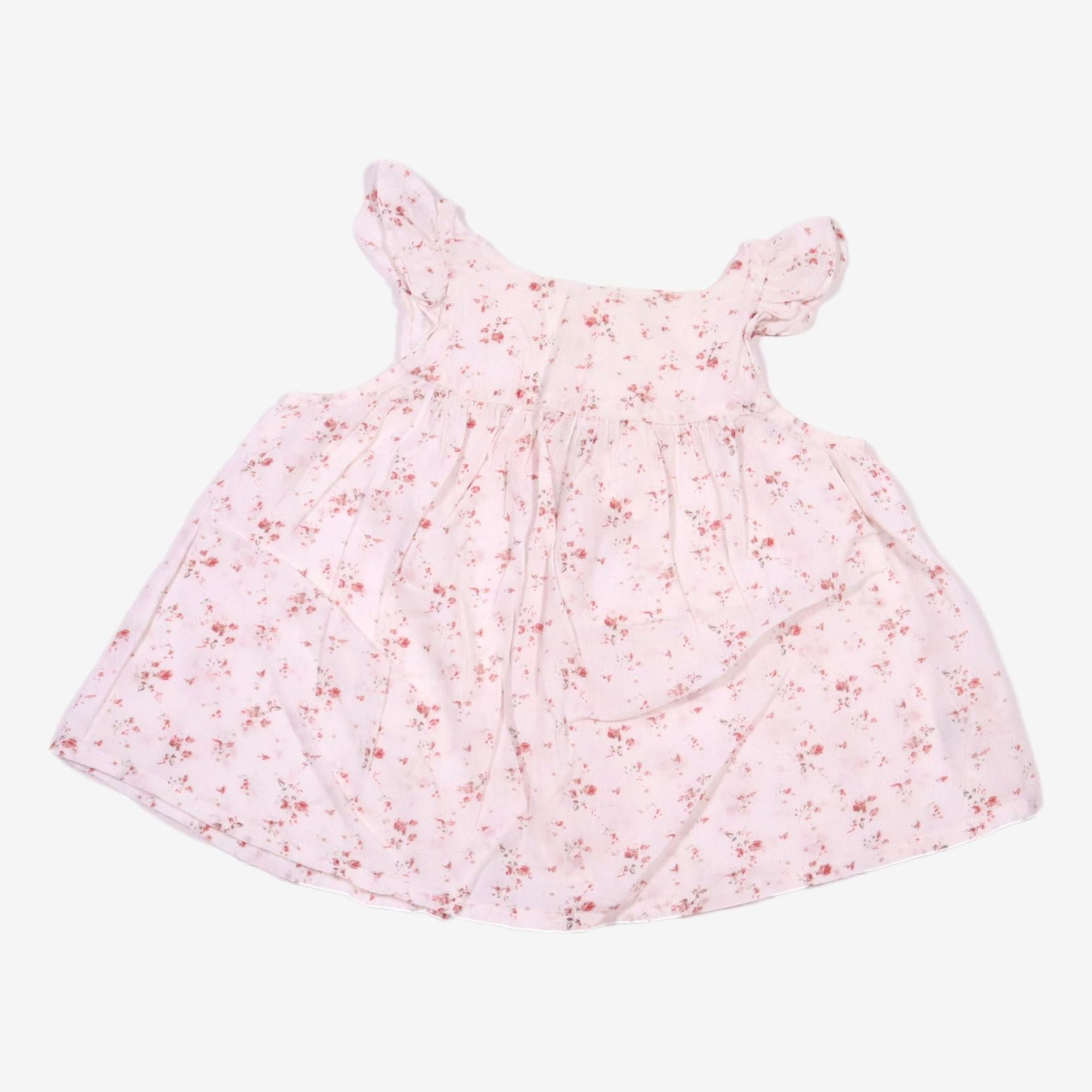 BONPOINT 6 mois Blouse rose fleurs