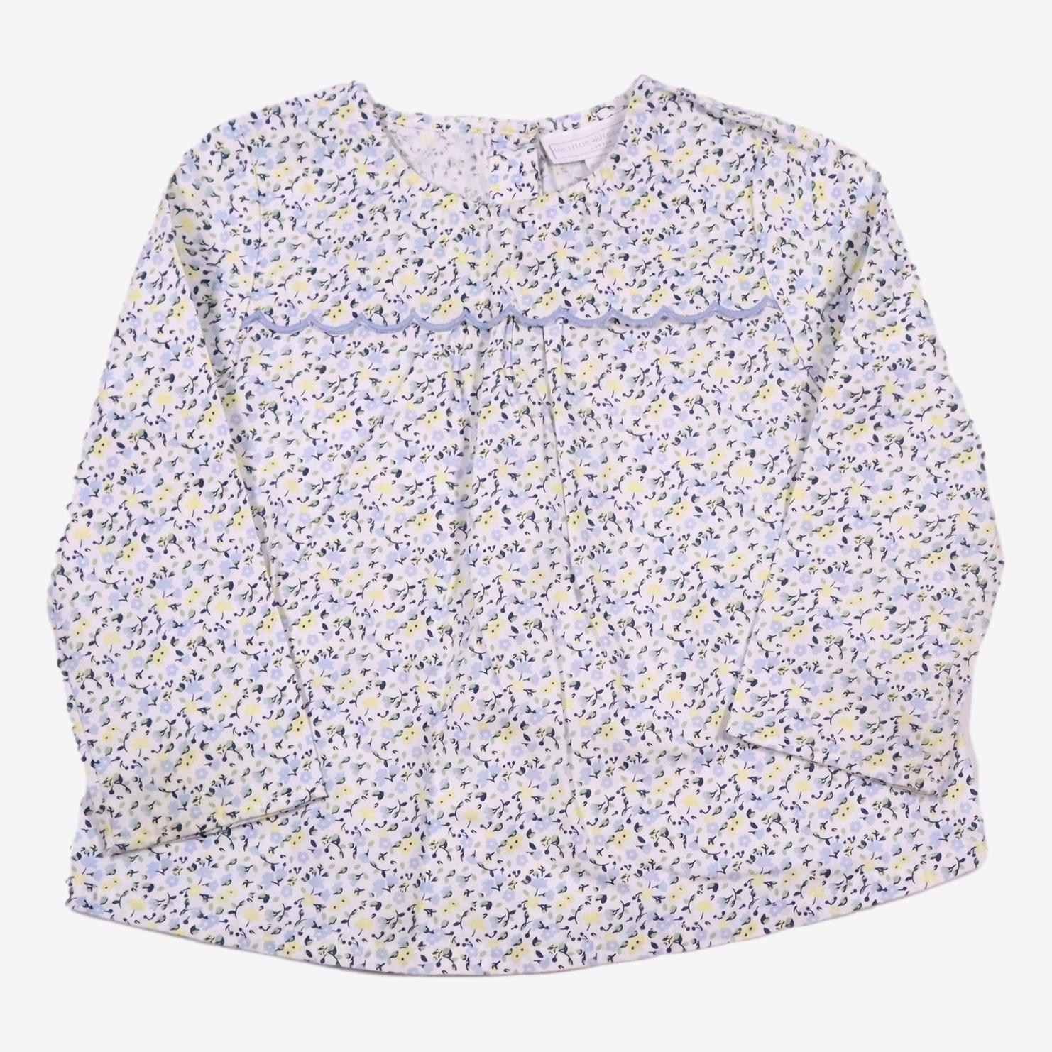 THE LITTLE WHITE COMPANY 9 mois Blouse fleurs