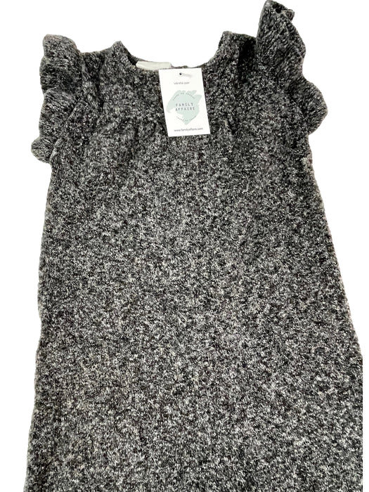 ZARA 3/4 ans combinaison en maille gris chiné