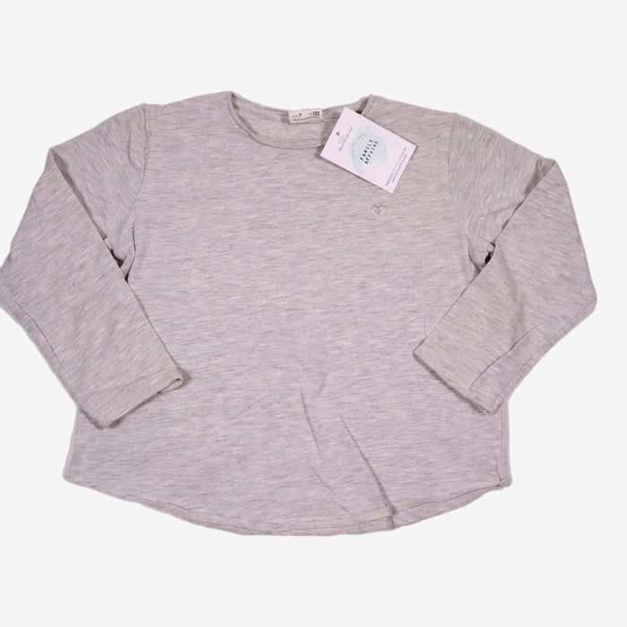 ZARA 7 ans tee shirt gris