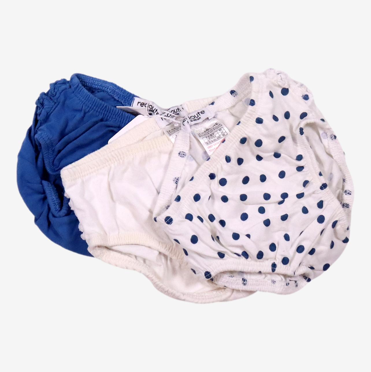 LA REDOUTE 6 mois Lot 3 bloomers