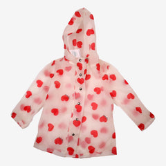 LEOPOLDINE CHATEAU  3 ans Imperméable coeurs