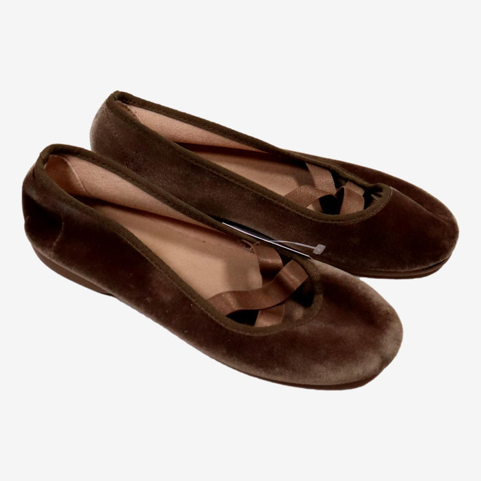 ZARA P 33 Ballerines marrons velours