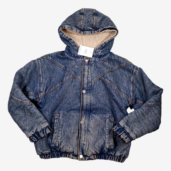 HUNDRED PIECES 14 ans Veste jean fourrée