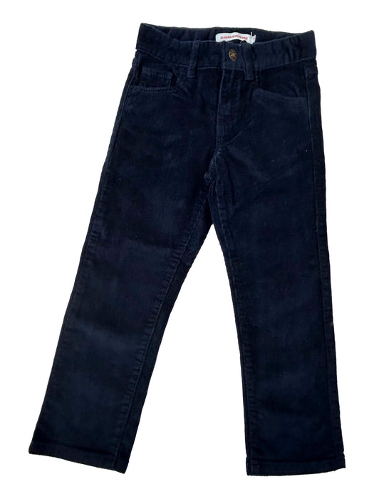 MONOPRIX 4 ans Pantalon velours bleu marine