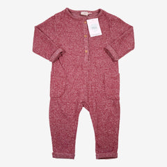 ZARA 12/18m combi souple bordeaux