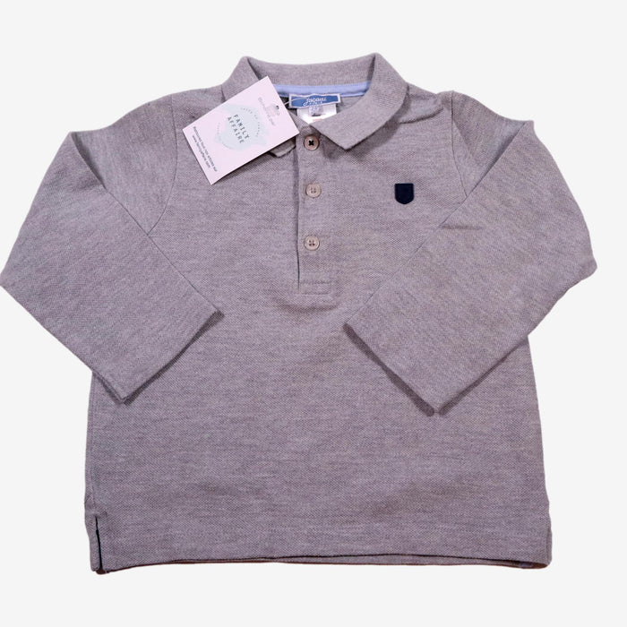 JACADI 24m polo gris