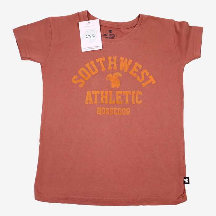 SOUTHWEST 6 ans t shirt marron