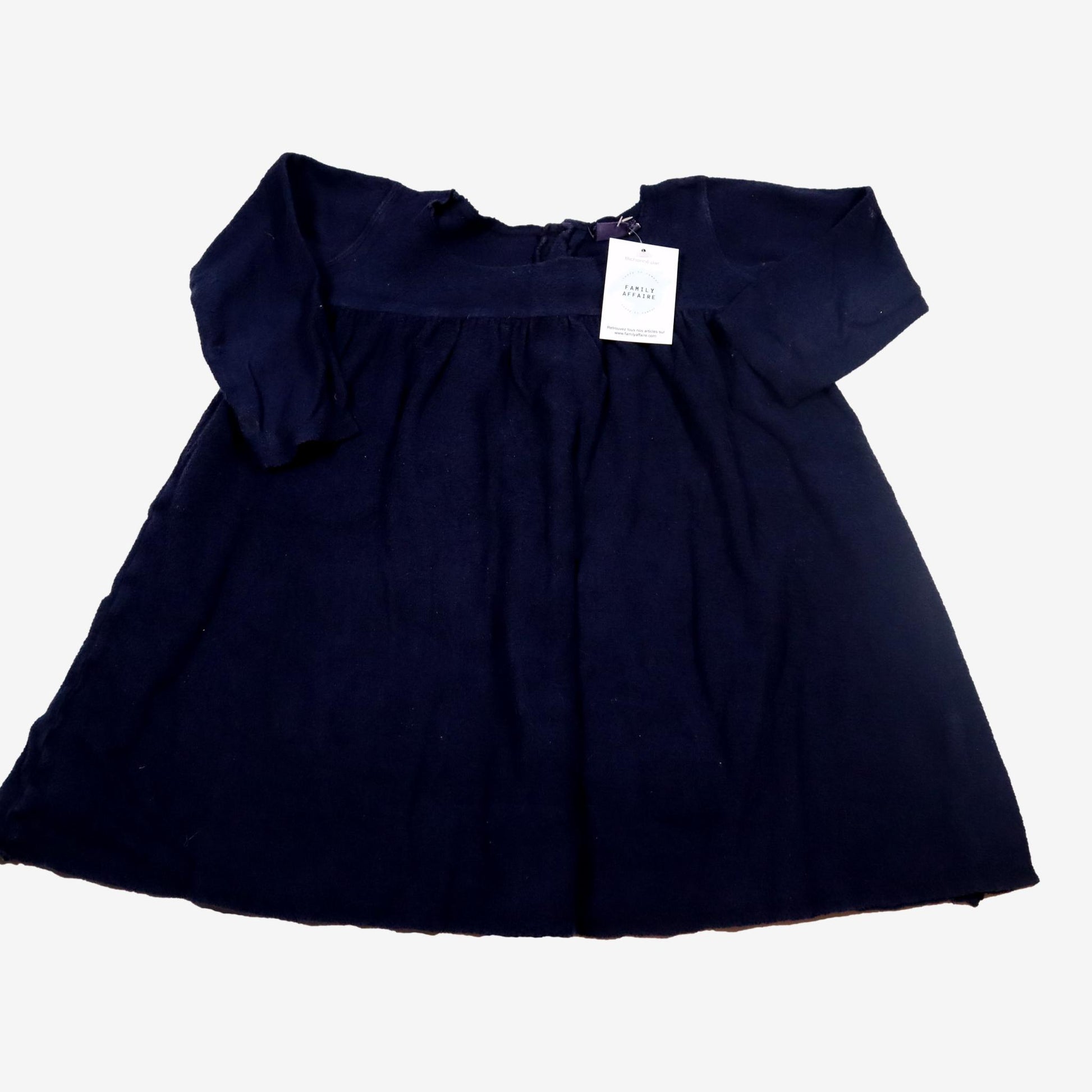 BONTON 4 ans robe éponge marine