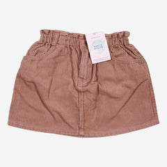 ZARA 5 ans Jupe velours beige