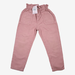 ZARA 5 ans Pantalon rose velours