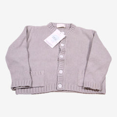 POEME 2 ans Gilet gris coton