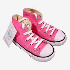 CONVERSE 24 baskets montantes roses