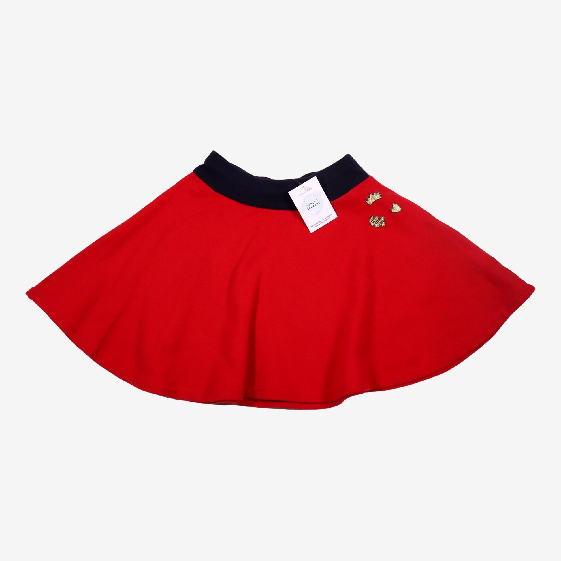 PETIT BATEAU 10 ans Jupe rouge