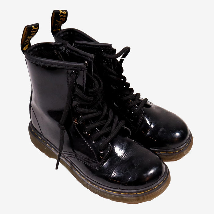 DR MARTENS 28 boots noires vernies