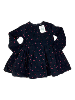 JACADI 4 ans Robe bleu avec des coccinelles