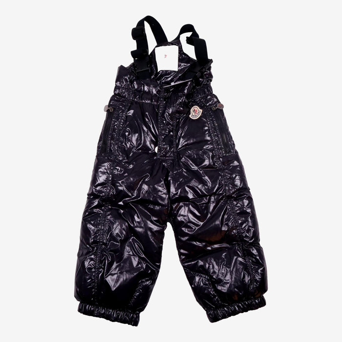 MONCLER 3 ans Combinaison Ski matelassee noire FAMILY AFFAIRE