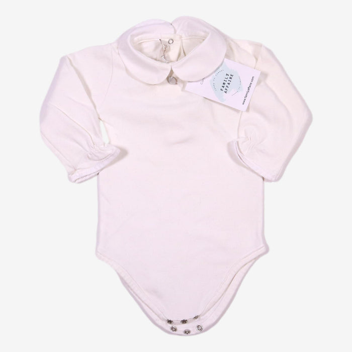 PURETÉ DU BÉBÉ 3 mois Body blanc col rond