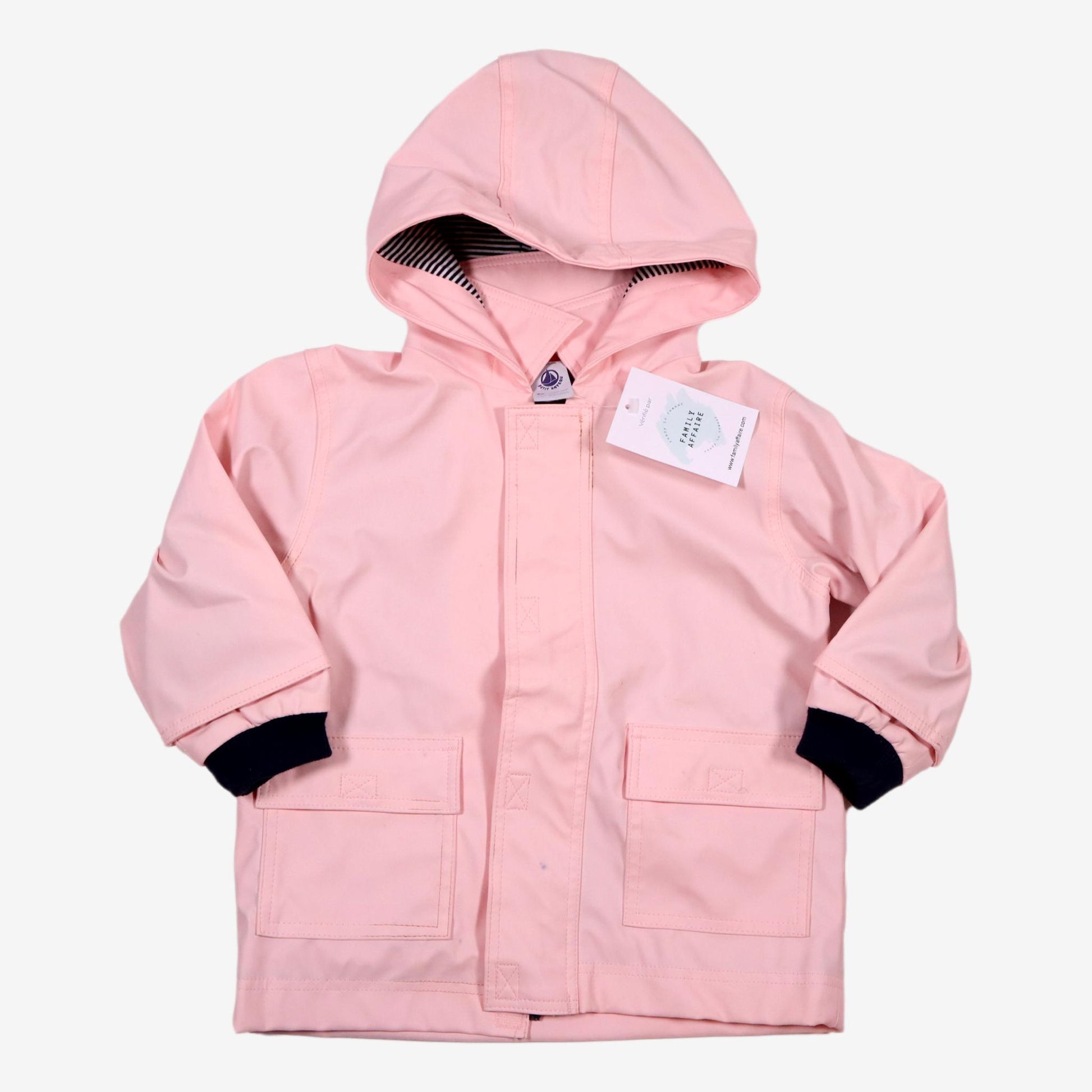 PETIT BATEAU 12 mois Ciré rose (tâché)