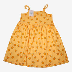 TINYCOTTONS 10 ans robe jaune étoile