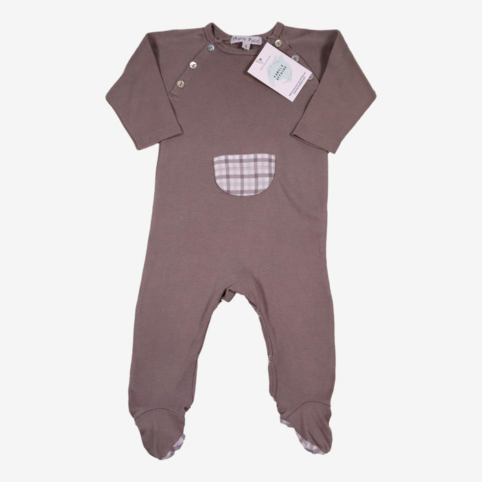 MARIE PUCE 6m pyjama taupe