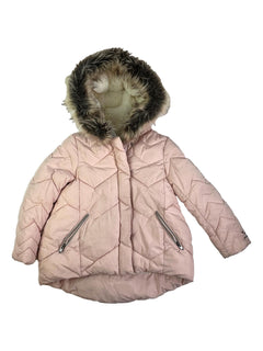 CATIMINI 7 ans manteau rose doudoune