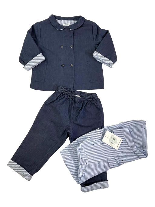Moufles bleu - JACADI - 2/3 ans - vêtements enfant d'occasion