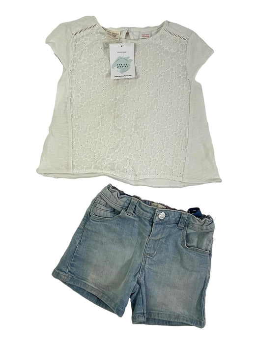 ZARA 2 ans ensemble short et tee shirt