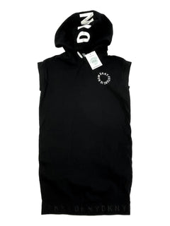 DKNY 10 ans robe noir sweat et capuche