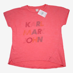 LITTLE KARL MARC JOHN 14 ans tee shirt rose