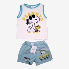 ZARA 3/4 ans Ensemble tee shirt et short snoopy