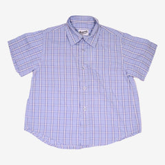 BONPOINT 3 ans chemise a carreaux bleu