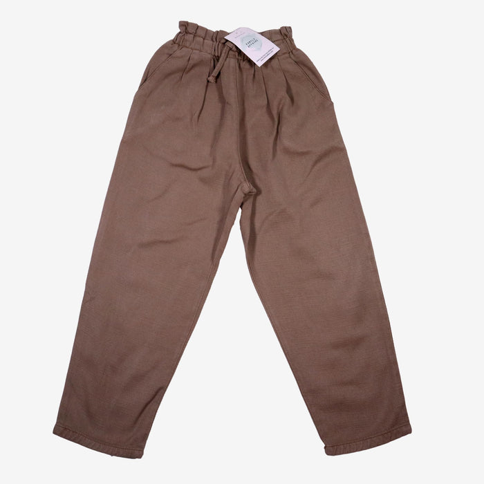 ZARA 6 ans pantalon léger taupe coton