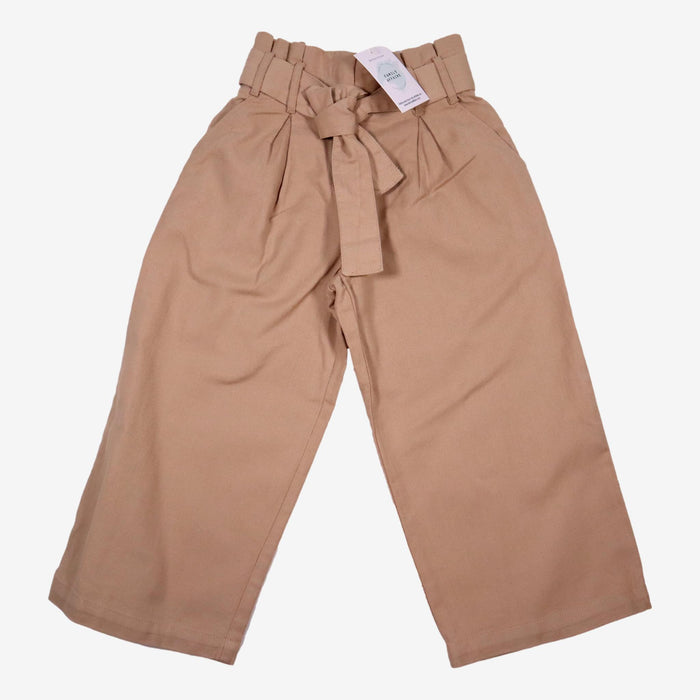 ZARA 6 ans pantalon beige avec ceinture coton