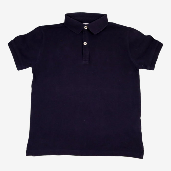 ZARA 8 ans tee shirt polo bleu marine