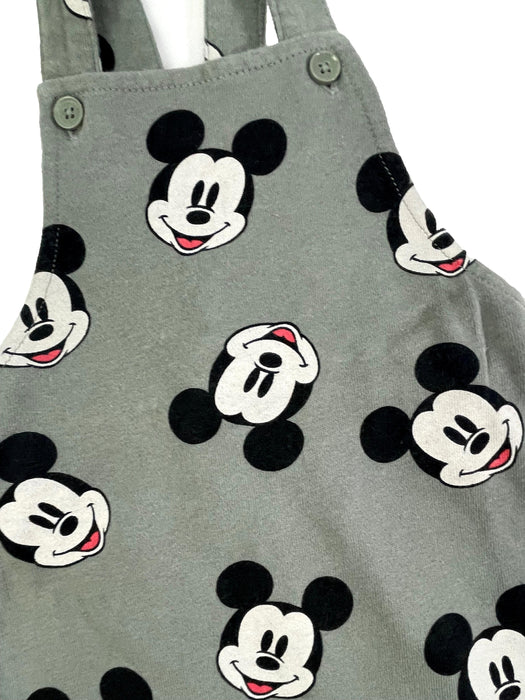 H&M 9 mois salopette grise têtes de mickey