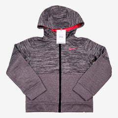 NIKE 6/7 ans gilet à capuche gris zippé