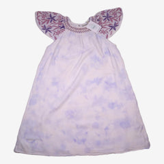 BACHAA 8/9 ans Robe manches bouffantes tie & dye