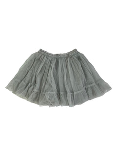 THE LITTLE WHITE COMPANY 3/4 ans jupe en tulle grise