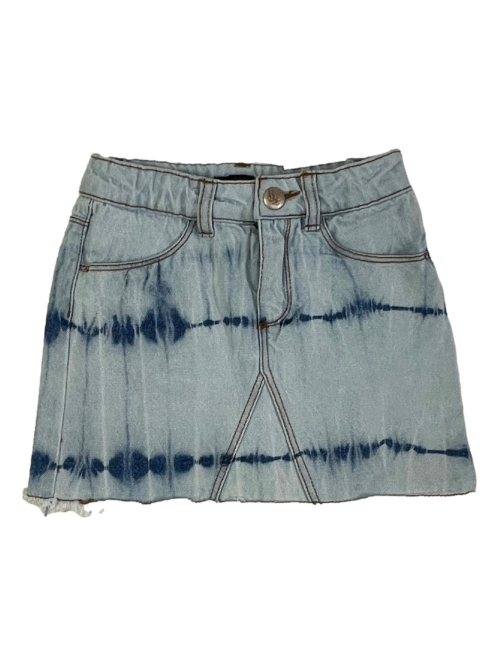 IKKS 6 ans jupe en jean tie & dye