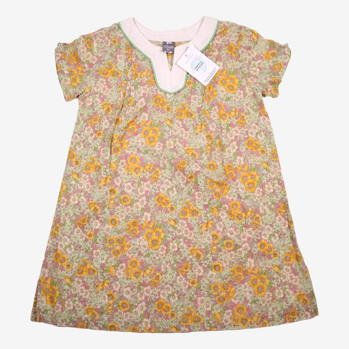 DADATI 8 ans Robe imprimé floral col blanc