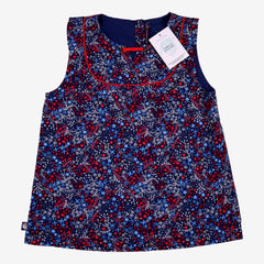 SERGENT MAJOR 9 ans Blouse imprimé floral sans manches