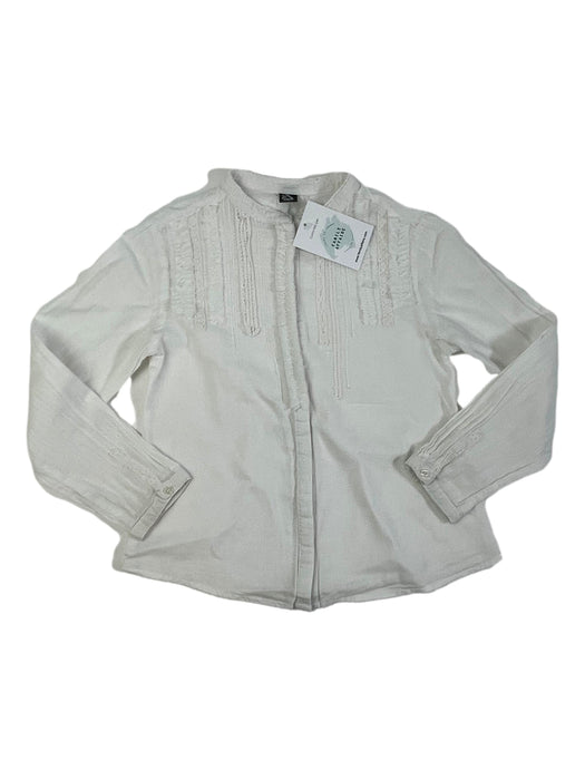 ZARA 6 ans blouse blanche dentelle