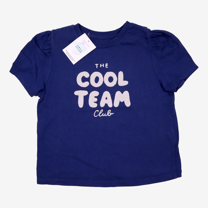 CYRILLUS 8 ans Tee-shirt The Cool Team Club bleu
