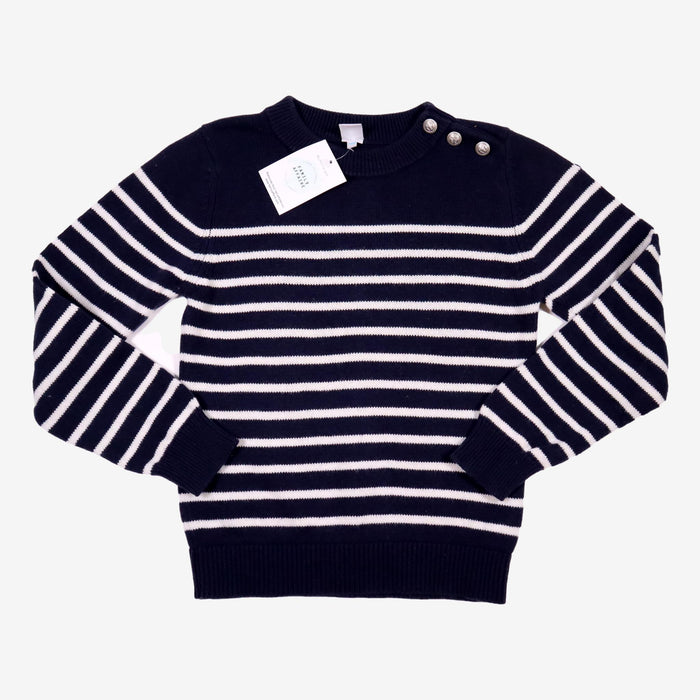 PETIT BATEAU 10 ans Pull en maille marinière