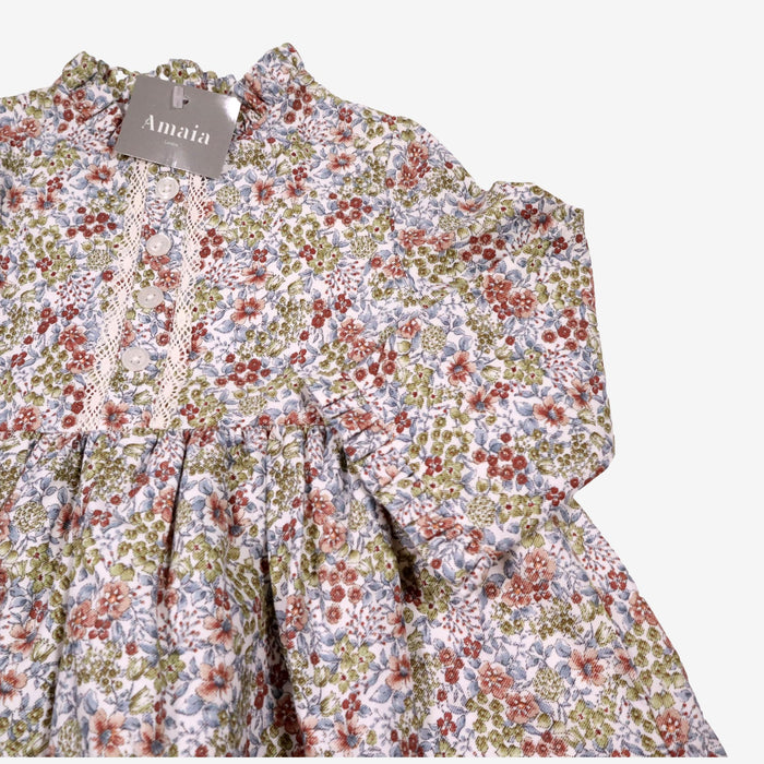 AMAIA outlet 3 ans robe chesnut floral