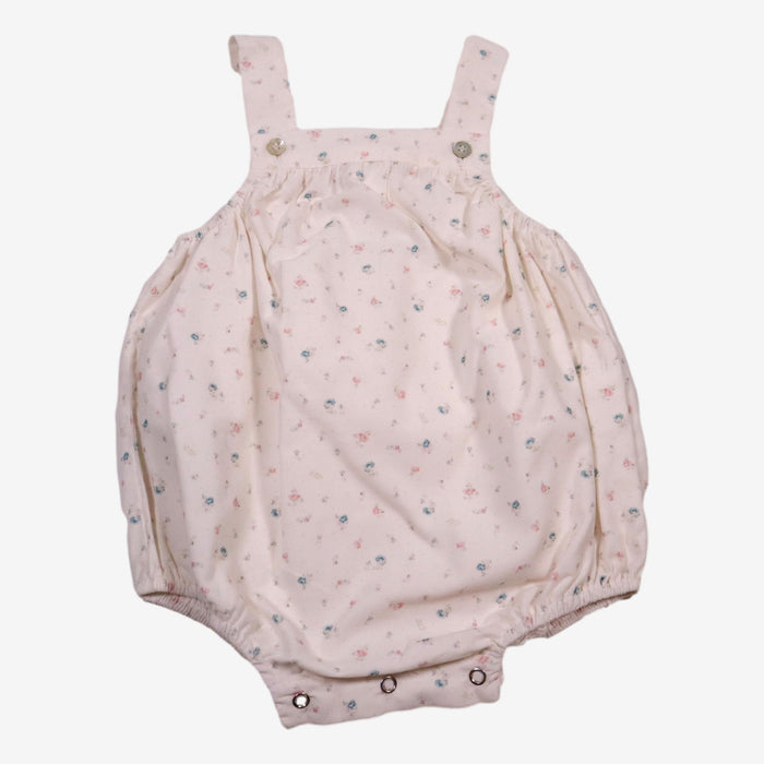 AMAIA outlet 3m, 12m, 18m, 2 ans barboteuse fleurs velours