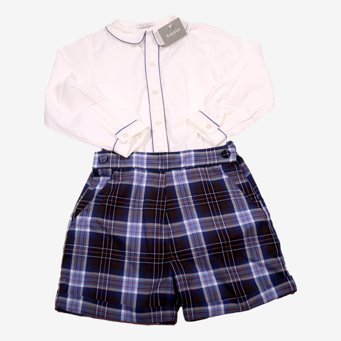 AMAIA outlet 18m/3/4/5/6 ans ensemble tartan